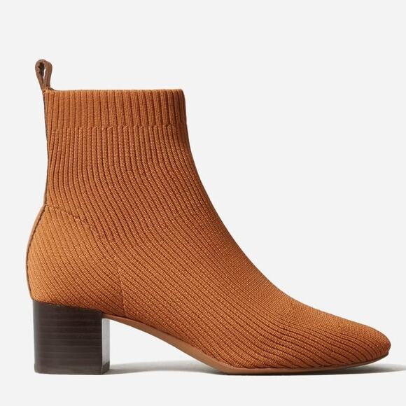 Everlane Shoes - Everlane The Glove Boot In Toffee Tan ReKnit Size 11 New